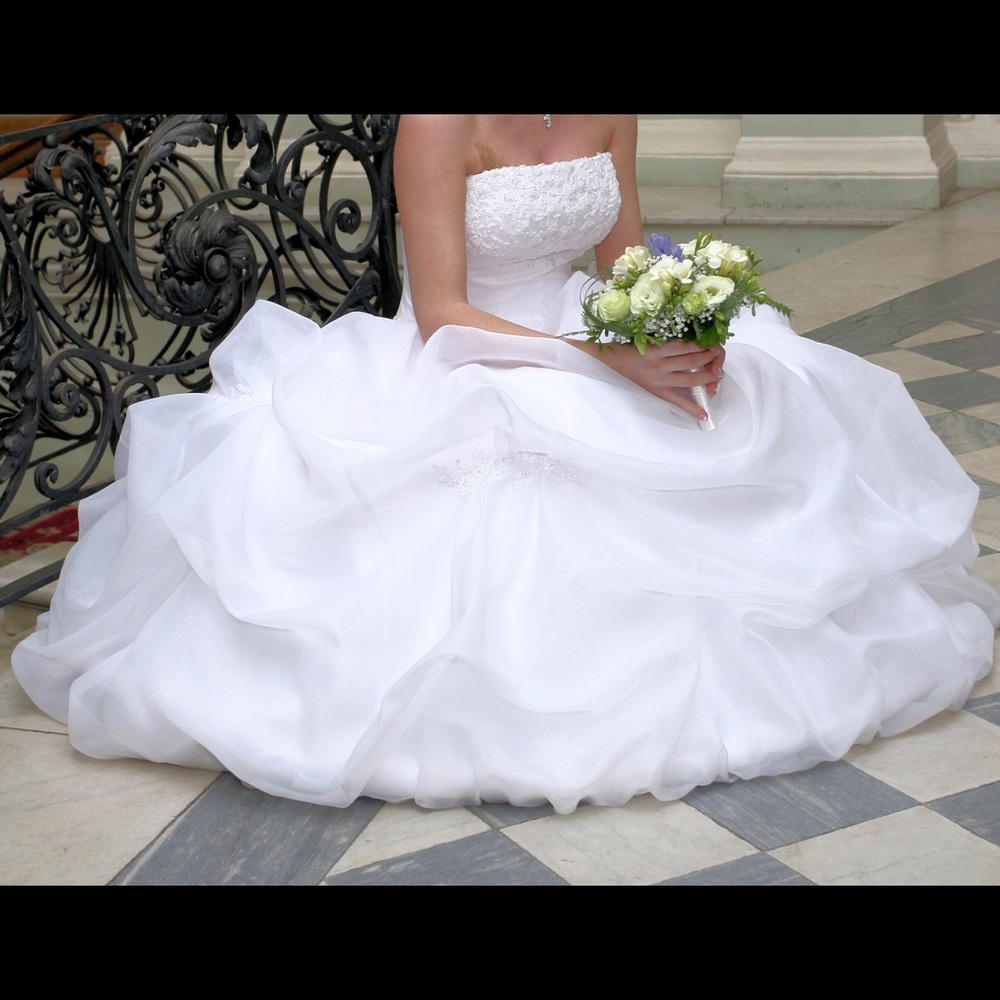 Sincerity Bridal/Justin Alexander Wedding Dress - Picture 2 of 4